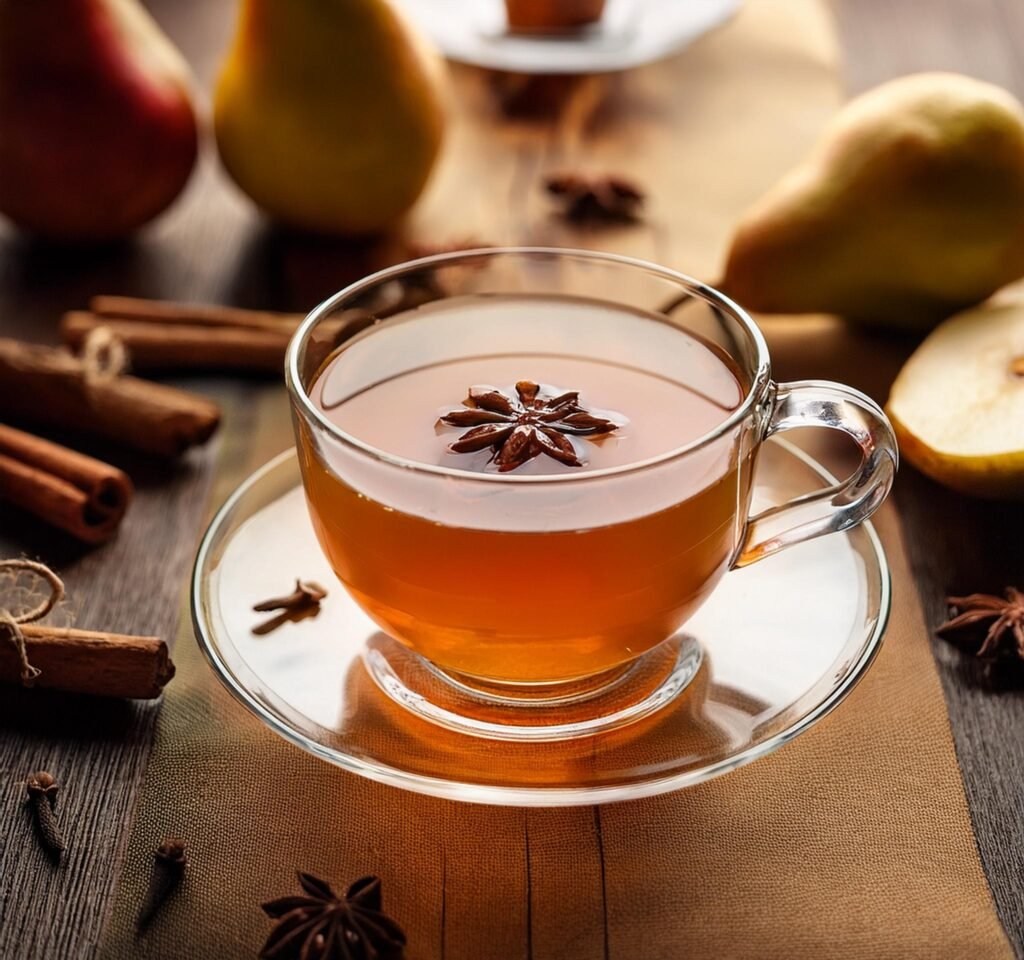 spiced pear tea